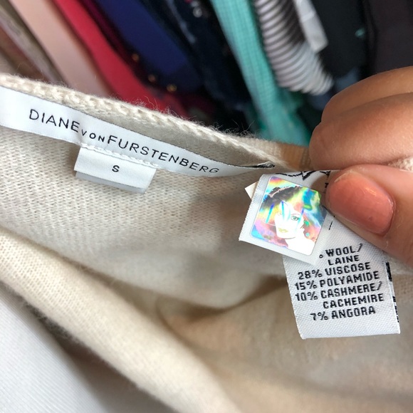 DVF Cashmere blend open cardigan - Picture 3 of 4